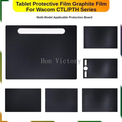 For WACOM Graphics Tablet Protective Film CTL/CTH 672 472 671 PTH/PTK 6100 Film Extension PTH660 Hand-painted Graphite Film