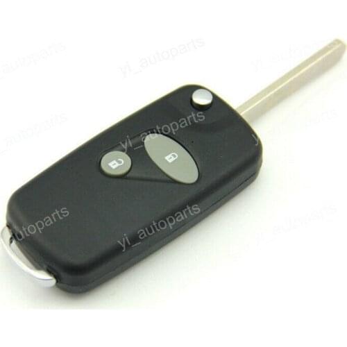 2 Buttons Remote Flip Folding Key Shell For Honda Civic Accord Jazz S2000 CRV