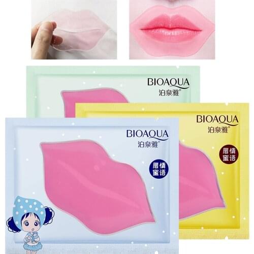 5PCS Blueberry Grapefruit Green Lemon Plumper Enhancer Serum Lip Mask Moisturizing Nourish Repairing Reduce Fine Lines Lip Care