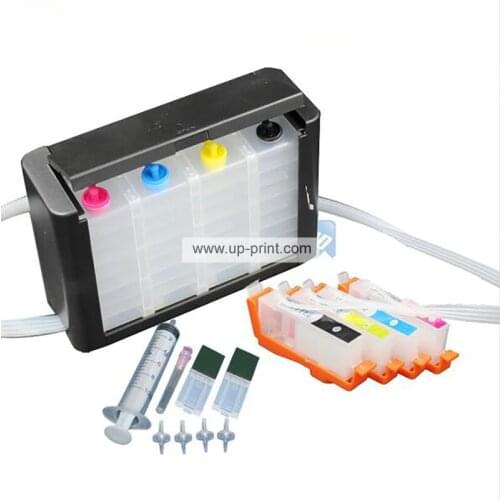 CISSPLAZA 1set Luxury Ink Supply System With permanent chip compatible for HP905 for HP 905 Officejet Pro 6960 6970 printer
