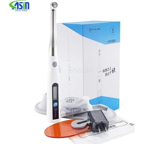 Dental Cordless Led Curing Light 1 Second Cure Lamp horizontal self-shading integrated dental material