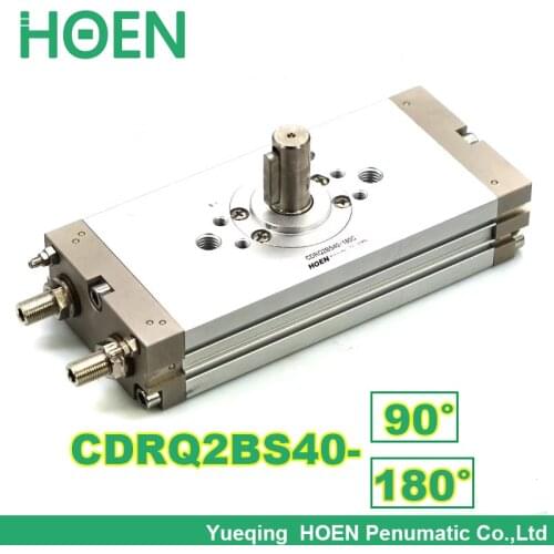 Compact Rotary Actuator CRQ2 Rack & Pinion Type Air Pneumatic Cylinder CRQ2BS40-90 CDRQ2BS40-90 CRQ2BS40-180 CDRQ2BS40-180 C