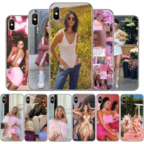 Jenner Cover Soft Silicone Phone Case For iPhone 5 5S 6 6plus 7 8 plus X XR XS Max 11 PRO Max SE 2020