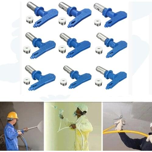 Blue 5 Series Airless Spray Tips Spray Nozzle Spraying Machine Accessories for Home Graden Power Tools