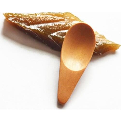 Creative Wooden Mini Milk Powder Spoon Teaspoon Kitchen Utensil Cooking Tool