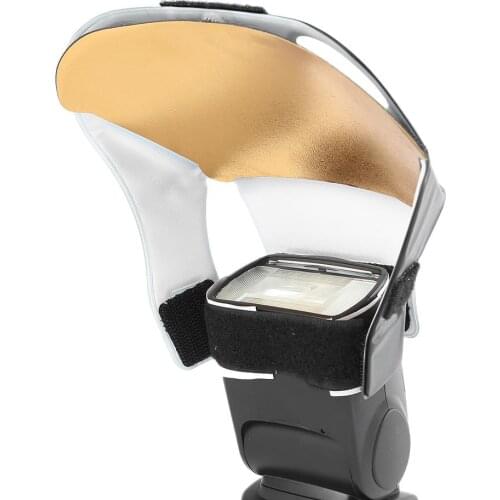 Camera Lighting Flash Diffuser High-quality Portable Lightweight Simple Kit with Reflector for Cameras Flash Speedlite