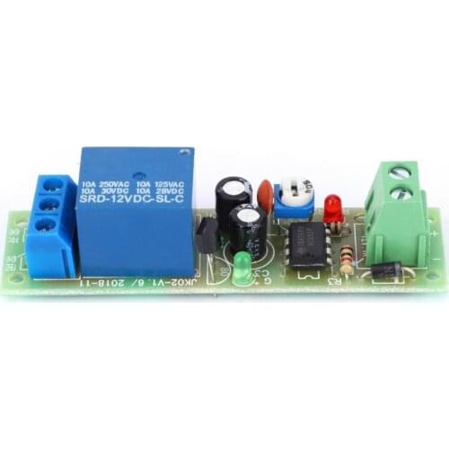 Time Relay Module Relay Switch Module DC12V Trigger Timer Turn Off Switch Board Module
