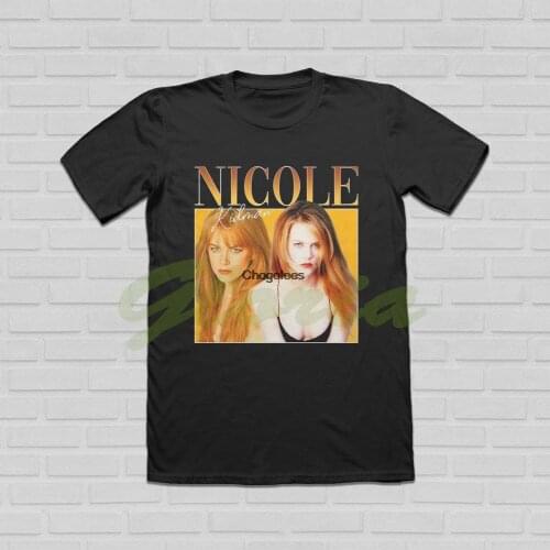 Nicole Kidman Shirt American Australian Actress Vintage Design Black Gildan T Shirt S 2XL