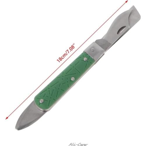 3 Blade Garden Foldable Grafting Knife Pruning Seedling Cutter Cutting Tool
