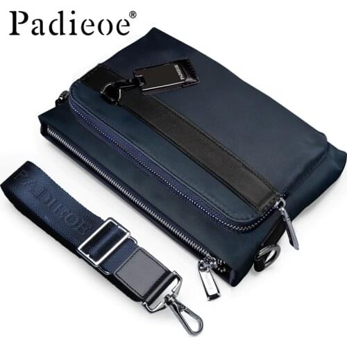 Padieoe 2017 New Fashion Casual Shoulder Bags for Men High Quality Nylon Mens Messenger Bags Crossbody Student Bag
