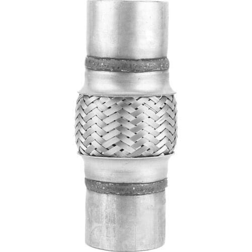 Universal Exhaust Pipe Bellows Stainless Steel Braided Flexible Joint Tube 63.5x200mm Multiple specifications Car accessories