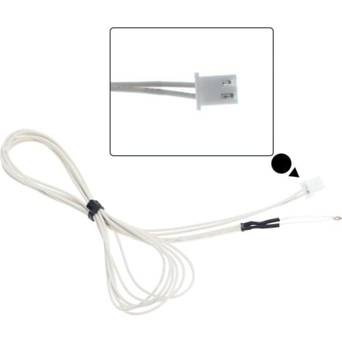 3D Printer Parts 100K Thermistor Temperature Sensor For High Temperature For Ender 3 PRO/CR10 3D Printer Heating Bed Extruder