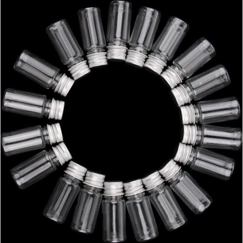 20 Pack Roller Bottles Empty Essential Oil Glass Bottle Travel Mini Jars with