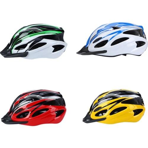 2020 Bicycle Cycling Helmet Ultralight EPS+PC Cover MTB Road Bike Helmet Integrally-mold Cycling Helmet Cycling Safely Cap
