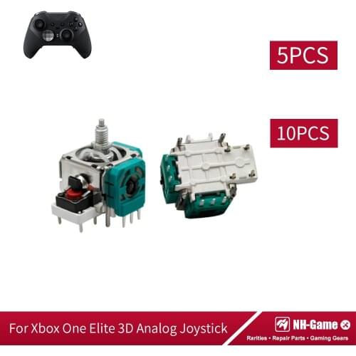 10 Pcs/Lots 3D Analog Stick For Xbox One Elite Series 2 Game Controller Sensor Module Rocker Joystick Potentiometer Thumbstick