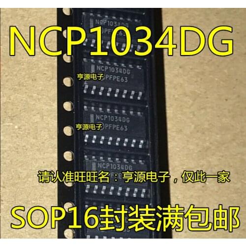 5pieces NCP1034DR2G NCP1034DG SOP-16