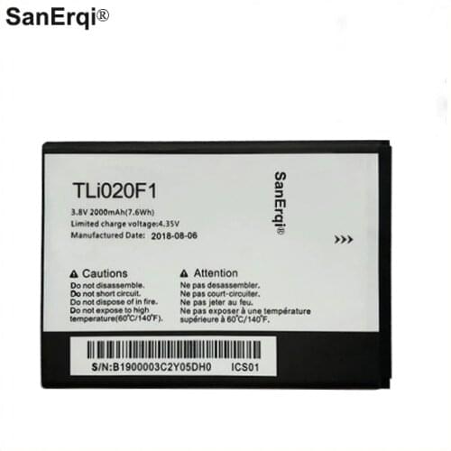 2000mAh Battery for ALCATEL One Touch 7040 7040D 7041 7041X Elevate Fierce 2 Idol 2 Mini S Mini 2 POP 2 4.5
