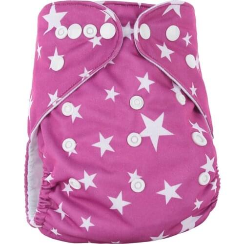 Cute Green Baby Reusable Diapers