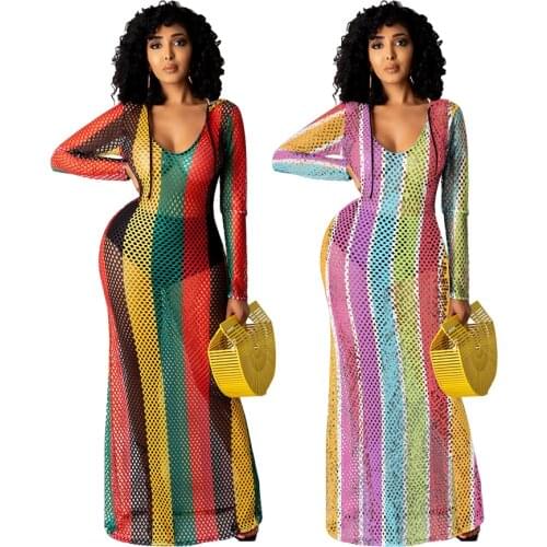 Long Crochet Beach Cover Up Robe De Plage Swimsuit Cover Up Saida De Praia Longa Women Bathing Suit Cover Up Tunics For Beach