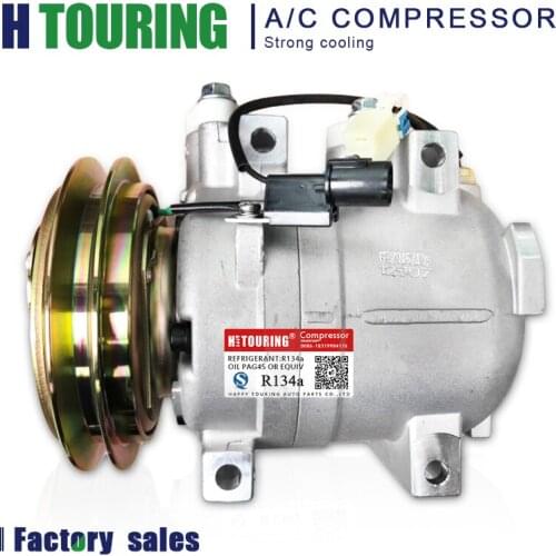 For Car hyudnai R225-7 Excavator AC Compressor DKV14C 11N6-90040 11N8-92040 506021-6413 506021-7082 A5000-674-001 24V