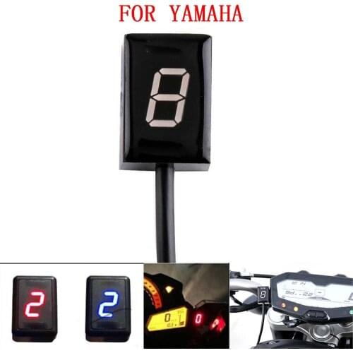 For Yamaha xjr 1300 fjr 1300 FZ8 R1 FZ16 Fz1 MT03 R6 Xj6 Motorcycle Ecu Plug Mount 1-6 Level Speed Gear Display Indicator