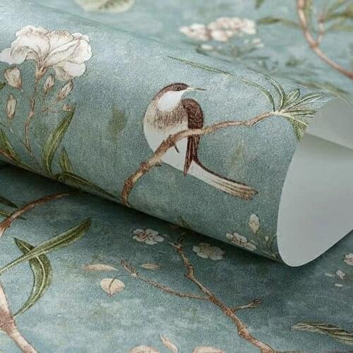 Household Wallpaper Self-Adhesive 0.53*3m/5m Non-Woven Fabric Wall Sticker Bedroom TV Background Films Wallcovering Decorations