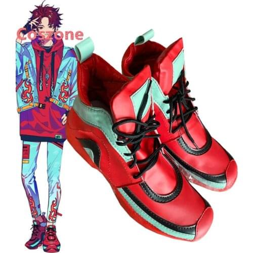 Paradox Live BAE Red Cosplay Shoes Boots Halloween Carnival Cosplay Costume Accessories