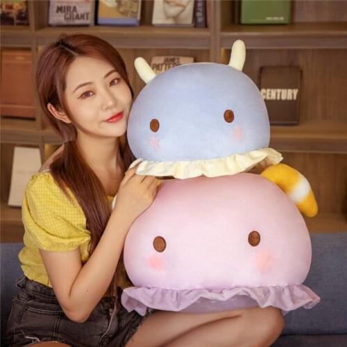 Cute Cartoon Manatee Plush Dolls Soft Sea Animal Plush Toy Baby Appease Pillow Kids Girls Birthday Gifts