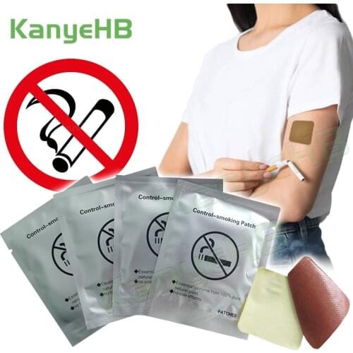 60pcs/12bags Stop Smoke Patch100% Natural Ingredient Effective Quit Smoking Cease Smoke Chinese Herbal Medical Plaster A443