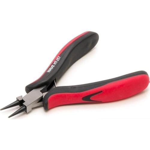 Wave Materials HT-257 HG Round Nose Plier,Model Bending Plier for Metal Wire