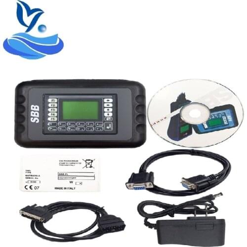 V46.02 SBB Key Programmer Auto Transponder Silca SBB Suppports Multi-Brand Cars Programming New Key Maker Tool