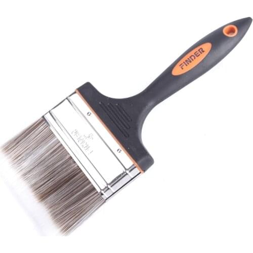 Paint Brush Dust Cleaning Brushes with Soft Grip Home Repair Tools for DIY Stains Varnishes Cabinet Deck Fence Door Durable Tool