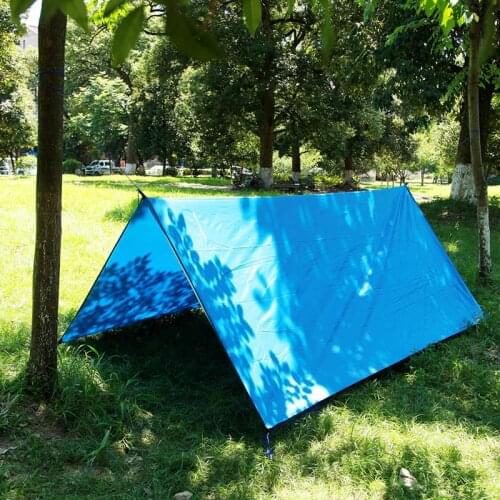 1Sets Outdoor Waterproof Sun Protection Beach Awning Canopy Moisture-proof Mat Cloth Sunshade Tent Equipments Hot Sell