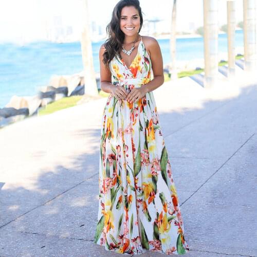 VJSN Long Sleeve Summer Dresses