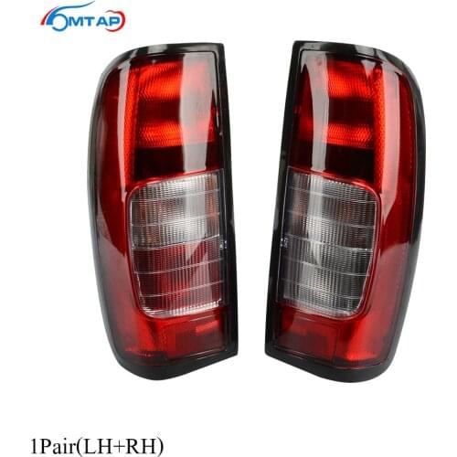 MTAP 2PCS Tail Lamp Tail Light Rear Stop Light Assy For Nissan For NAVARA NP300 D22 1998-2004 Back Up Lamp Brake Light With Bulb