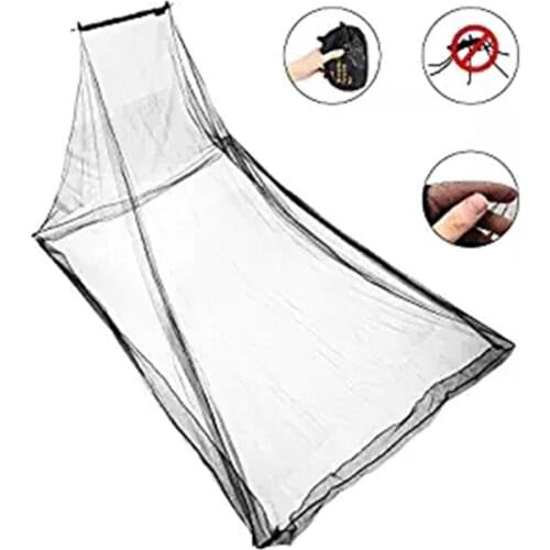 Portable Mosquito Net Outdoor Travel Tent Mosquito Net Camping Hiking Tent Pyramid Bed Tent Breathable Outdoor Antimosquito Net