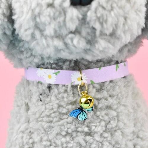 Adjustable Pet Collar Universal Cute Bell Collar Personalized Comfortable Puppy Cute Necklace Dog Cat Jewelry Animal Goods