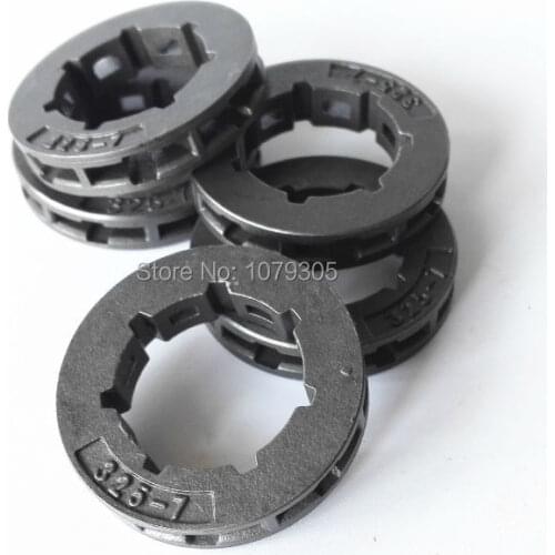 5PCS 45cc 52cc 58cc Chainsaw sprocket rim 325-7 Teeth