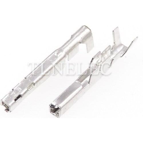 50pcs J625C-0.6A Loudspeaker Plug Connector Terminal Automotive Famale Crimp Wiring Splice Terminal For Auto Car Wire Connection