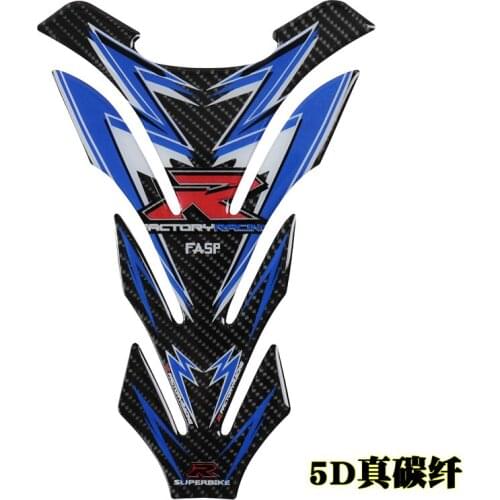 5D carbon fiber Motorcycle Tank Pad Protector Decal Stickers for R Competitive race motorcycle sports car TQ03