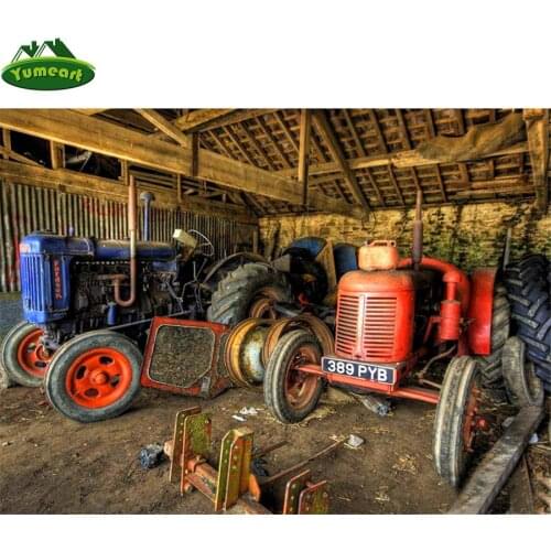 DIY 5D Diamond Painting by Number Farm Tracktor Car Scenery Needlework Diamond Embroidery Mosaic Cross Stitch Hobbies and Crafts