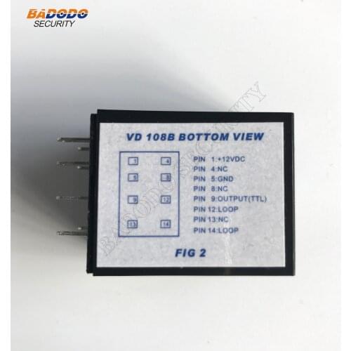 7-12VDC Auto security access control loop detector Add-in vehicle detector with 4 adjustable sensitivity