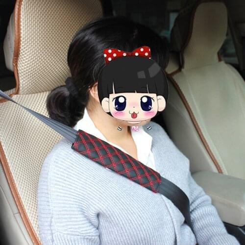 Car Styling Car Safety Belt Car Seat Belt Cover Protection Shoulder Pad Cover Cushion Harness Pad Car Interior Accessories
