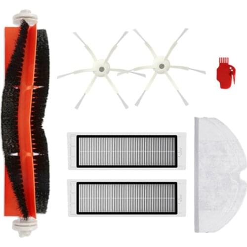 Side Brushes Roller Brushes Hepa Filters for Xiaomi Vacuum 1S for Roborock S50 S51 S6 for MI Robot Vacuum Cleaner Parts