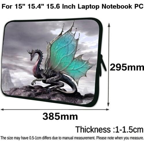 Prints Briefcase Washable Computer PC Chromebook Case For 15.6/ 15.4/ 15.5/ 15 Inch Notebook Laptop Ultrabook Sleeve Bag Funda