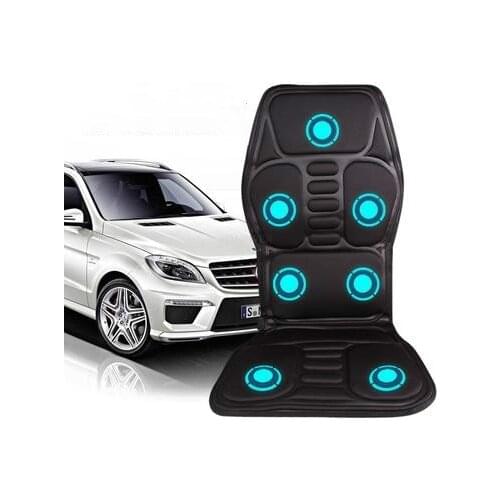 Electric Back Massager Chair Cushion Vibrator Portable Home Car Office Neck Lumbar Waist Pain Relief Seat Pad Relax Mat