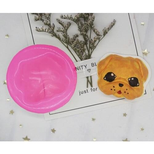 Jingba Dog Mold DIY Spicy Stone Car Ventilation Dog Silicone Mold P962