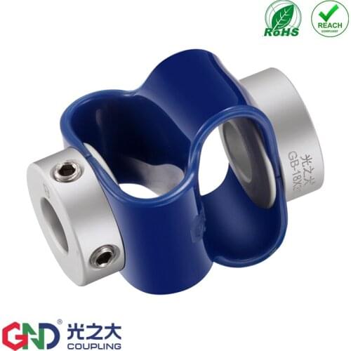 Flexible 2 pcs coupler GB aluminium alloy 8 - type encoder special series encoder for couplings