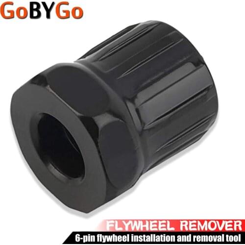 12 Teeth Bicycle Freewheel Remover MTB Mountain Bike Freewheel Cassette Remover 6-pin Screw Bike Flywheel Install Remove Tools