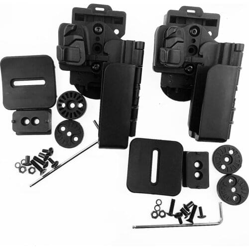 Pistol Holster Compact Handgun Storage Tactical Gun Safe Polymer Holster Case Pouch for Glock17&22 19&34